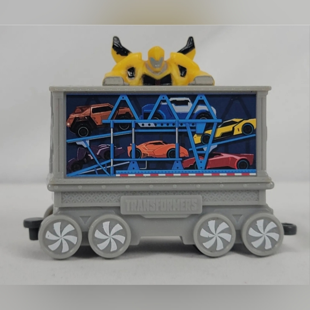 2017 McDonald's Happy Meal Holiday Express Transformers Bumblebee Train Car Toy